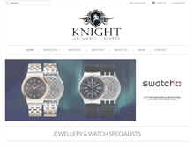 Tablet Screenshot of knightjewellers.com